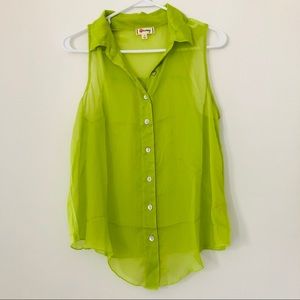 NWOT Semi Sheer Top